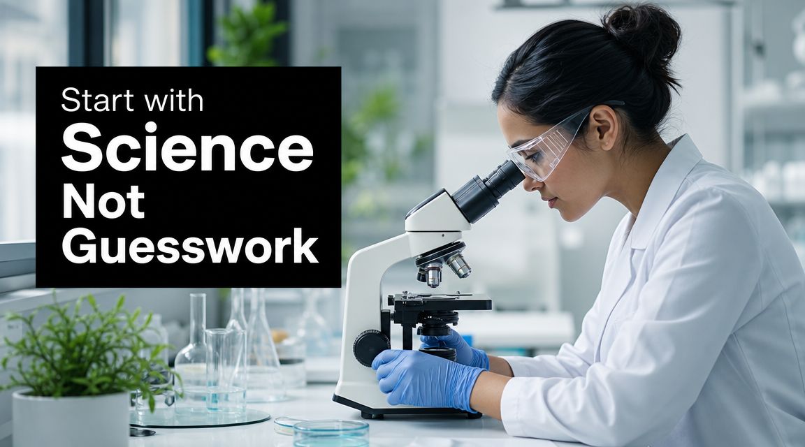 Start with Science Not Guesswork